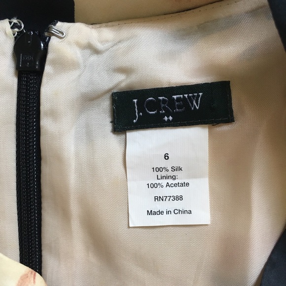 J. Crew beautiful silk spaghetti strap dress - Picture 3 of 4